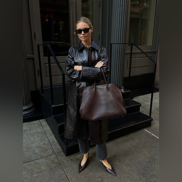 Toteme Wedge Slingback Pumps, 39, Black - Picture 12 of 14